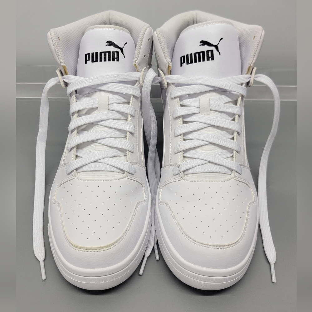 Puma Rebound LayUP Mid Top Sneakers - Men's.